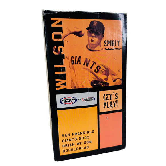 San Francisco Giants Bobblehead‎ Brian Wilson 2009 SGA New In Box - Picture 1 of 4